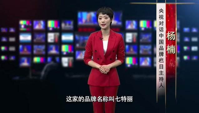 央视《对话中国品牌》主持人杨楠